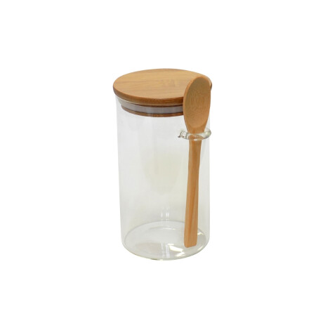 Frasco de Vidrio con Cuchara 900 ml Frasco de Vidrio con Cuchara 900 ml