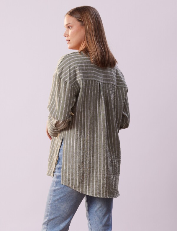 Blusa Lineas VERDE/MULTI
