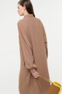 CAMISA LARGA Marron
