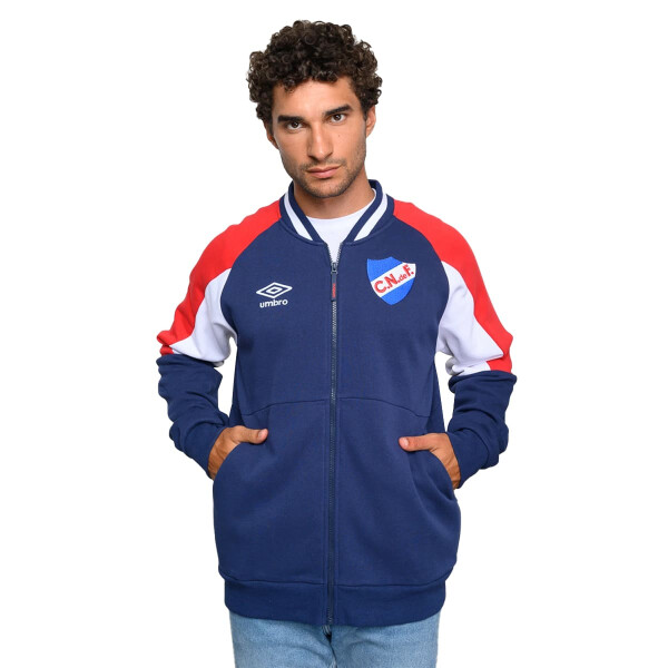 CAMPERA UMBRO BOMBER LIMIT CNF de Hombre - NU143019 Azul-blanco