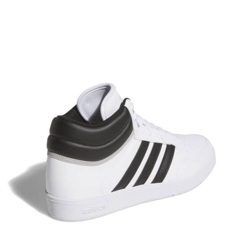 Championes Unisex Adidas Hoops 4.0 Mid Blanco - Negro - Gris