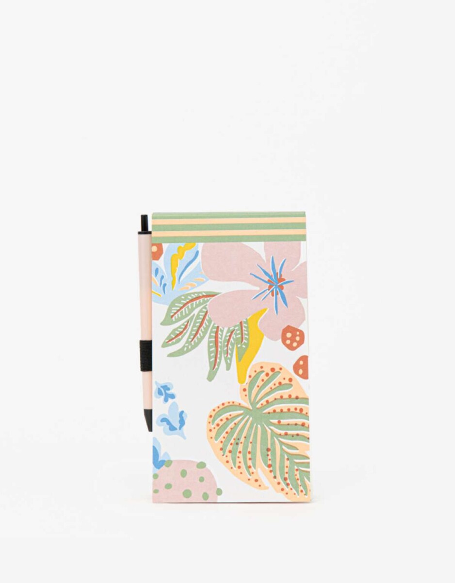 Set De Anotador Y Lapicera - Combinacion Multicolor 