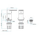GRIFERIA DE BIDET MONOCOMANDO CROMO AQUALIA CROMO