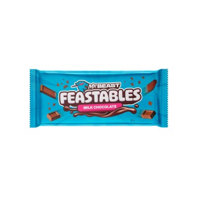Chocolate con Leche 60 g Feastables Chocolate Mr Beast Milk 60g