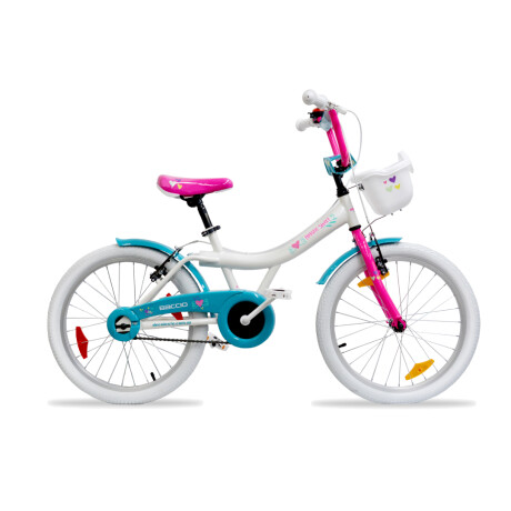 Bicicleta para niños Baccio rodado 20 Mystic Sweet Blanco/Fucsia