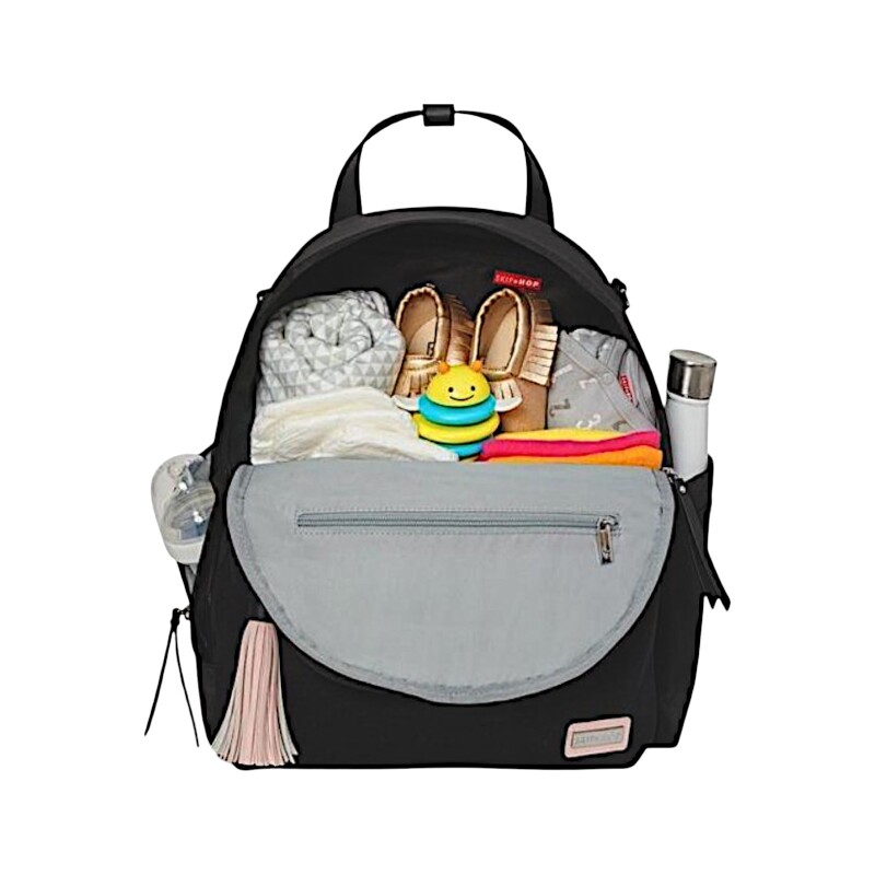 MOCHILA MATERNAL SKIP HOP NOLITA BACKPACK 04 negrocombinado