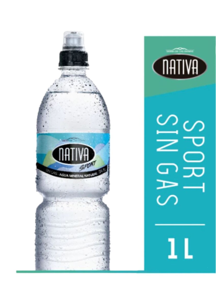 AGUA MINERAL NATIVA SPORT 1 LT S/GAS 