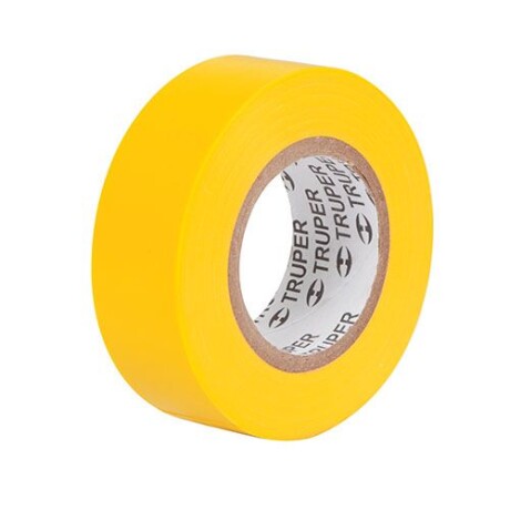 CINTA AISLADORA 19MM.X18MT.AMARILLA (VXMULT.8U) TRUPER M-33A N/a