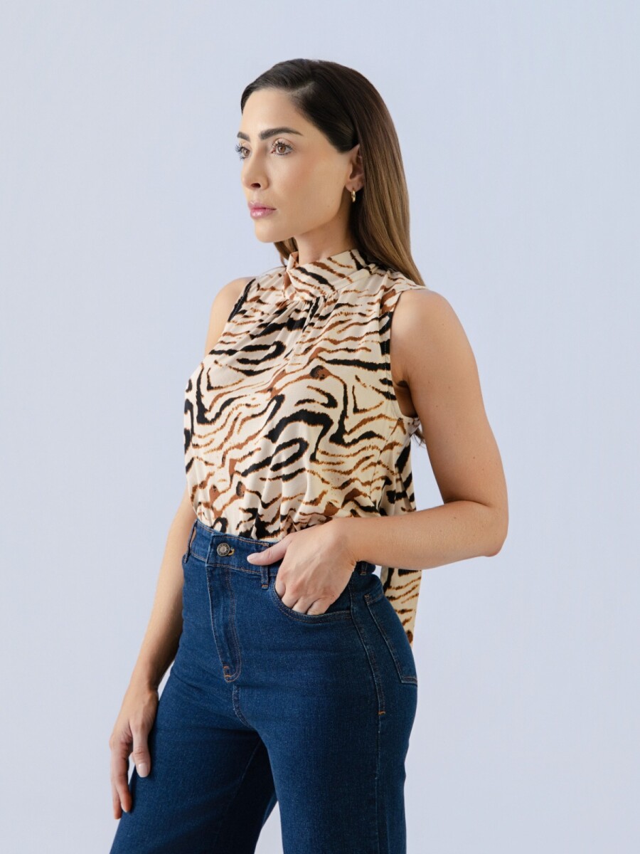 Blusa Estampada. 