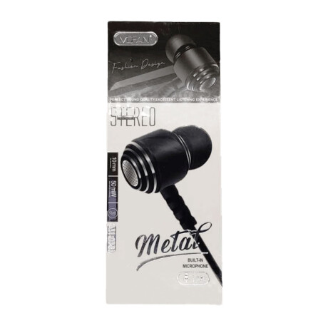 AURICULARES CON CABLE IN EAR MF023 GRISES AURICULARES CON CABLE IN EAR MF023 GRISES