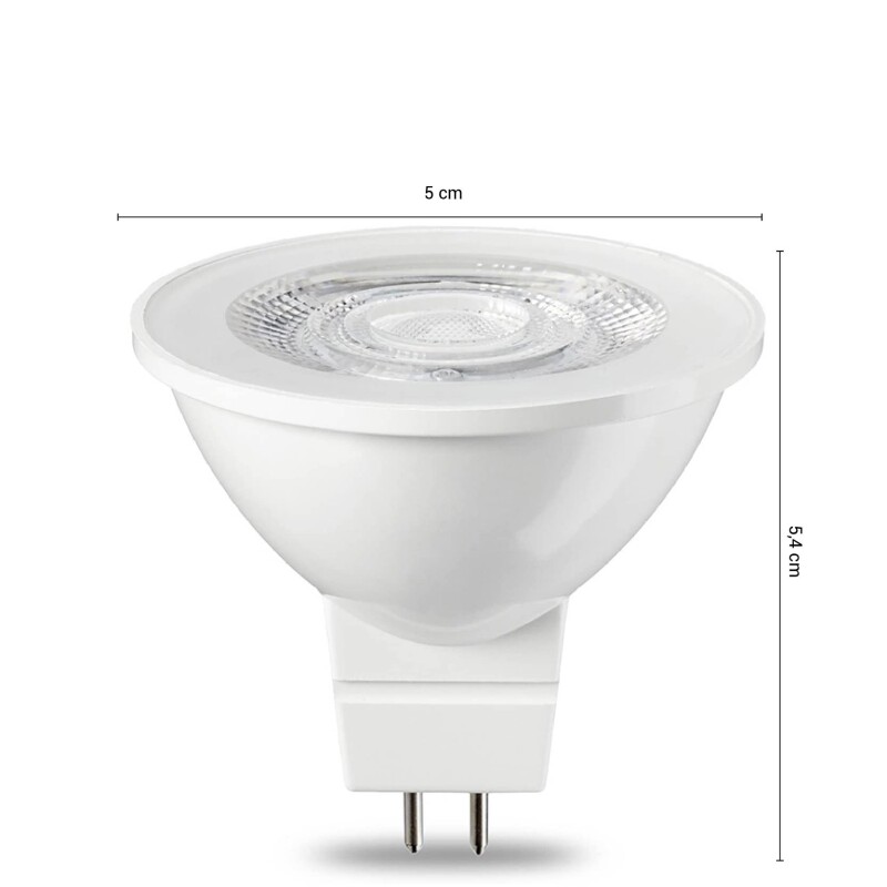 DLL12G5 Dicroica Led MR16 12V 5W Luz Fría