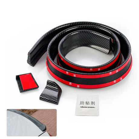 ACCESORIO EXTERIOR - ADHESIVO ALERON CARBONO TIPO SAMURAI - ACCESORIO EXTERIOR - ADHESIVO ALERON CARBONO TIPO SAMURAI -