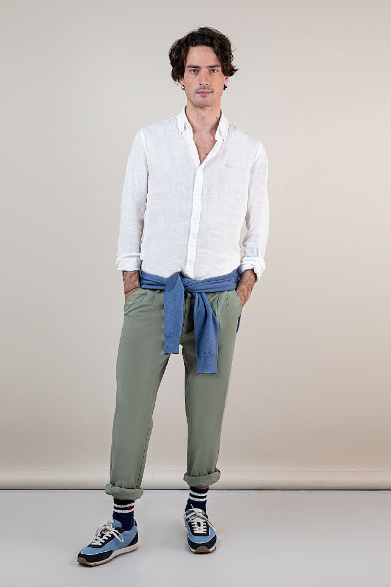 Camisa Lino Blanca