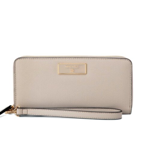 Small Leather Goods Mary Slg Zip Arnd Wrstlt Wlt Cement