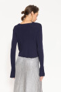CARDIGAN SILVER Azul Marino