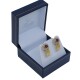 Caravanas En Oro 18K Y Rubies Caravanas En Oro 18K Y Rubies