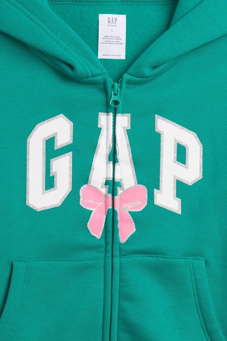 Canguro Con Cierre Niña Jade Fountain