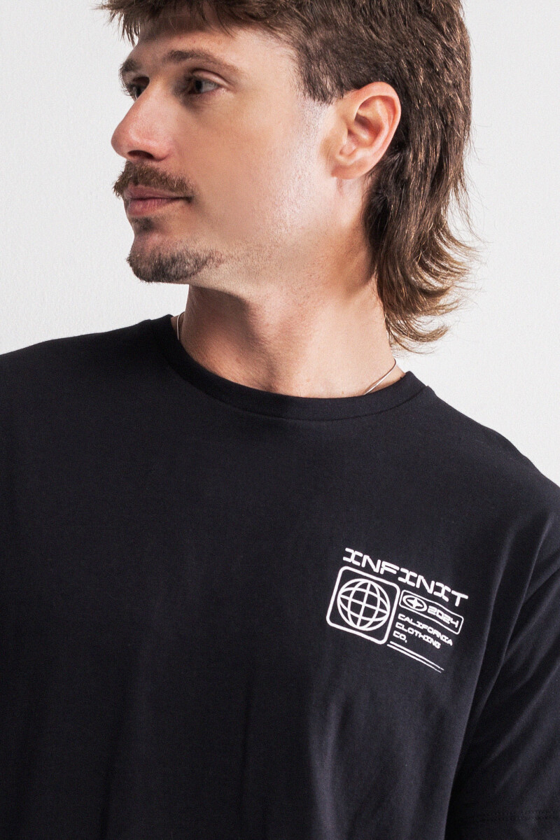 Remera estampada Guadalajara Negro