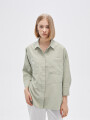 Camisa Maturin Verde Grisaceo