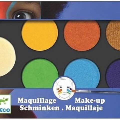 Pintura de cara x6 colores Nature