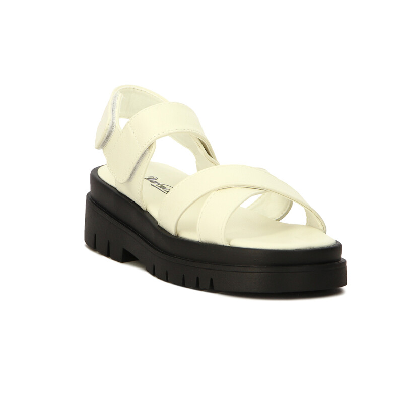 Sandalias Mujer Darkness Dana Blanco