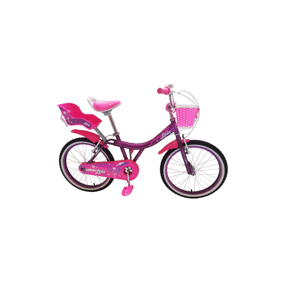 Bicicleta Lola Niña Rodado 20 - Rosa 