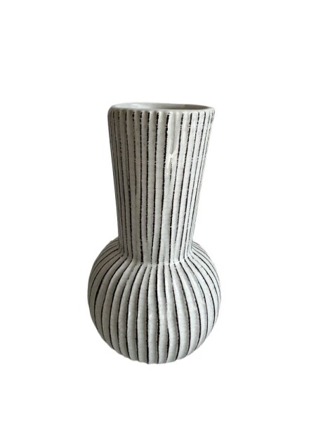 FLORERO LINES 11X11X20CM BLANCO FLORERO LINES 11X11X20CM BLANCO