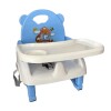 Silla de comer plegable portátil para bebés Celeste