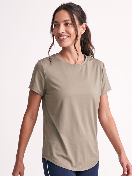 REMERA GENEVRA TAUPE