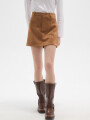 Falda Arvess Beige Oscuro