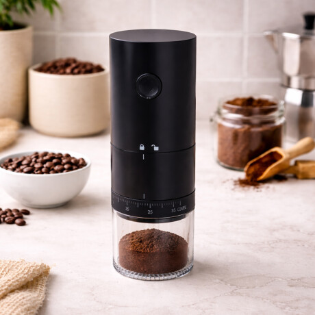 Molinillo de café eléctrico Negro