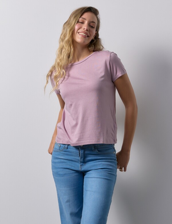 Remera Basica LAVANDA