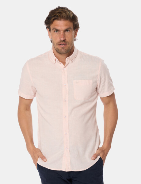 CAMISA DE LINO Rosa