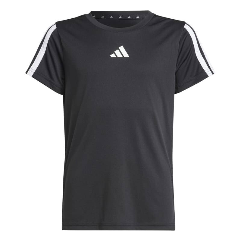 Remera de Niños Adidas Training Essentials 3 JRS Negro - Blanco