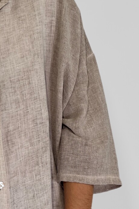 CAMISA VERNAZZA Tostado