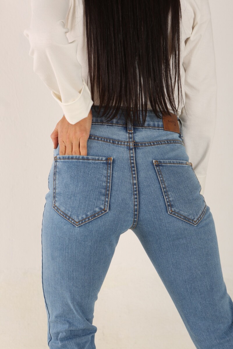 JEAN SKINNY MARINA Claro
