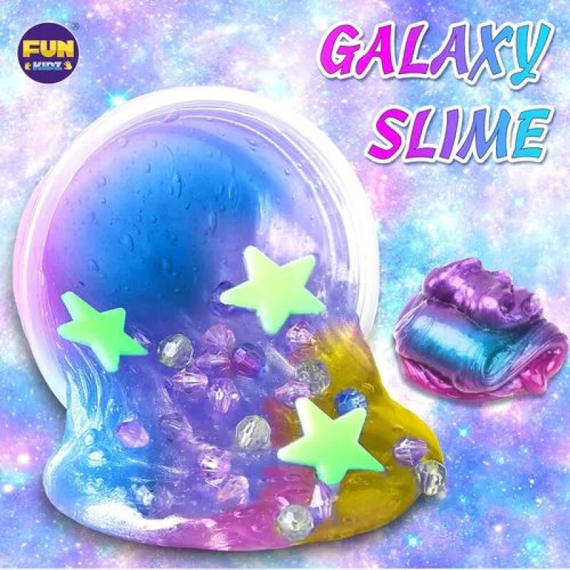 Kit slime con accesorios - Galaxia Kit Slime Con Accesorios - Galaxia