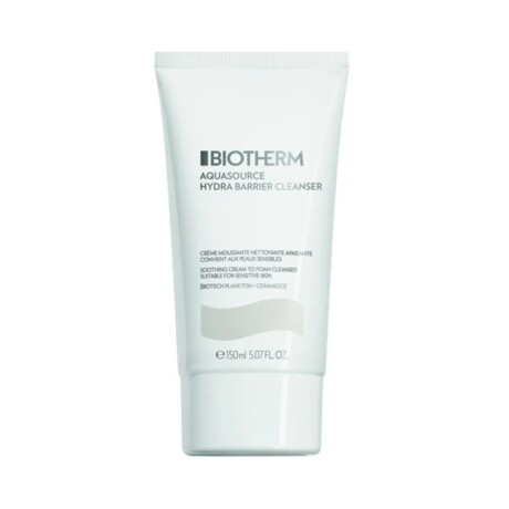Biotherm limpiador espumoso Aquasource Hydra barrier cleanser 150 ml Biotherm limpiador espumoso Aquasource Hydra barrier cleanser 150 ml