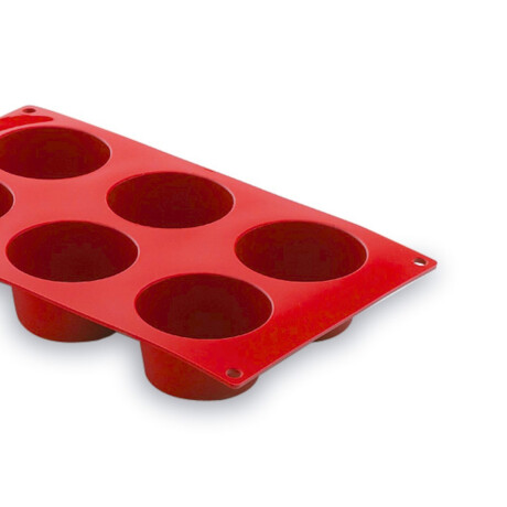 Molde de Silicona Muffins 6 Cavidades Molde de Silicona Muffins 6 Cavidades