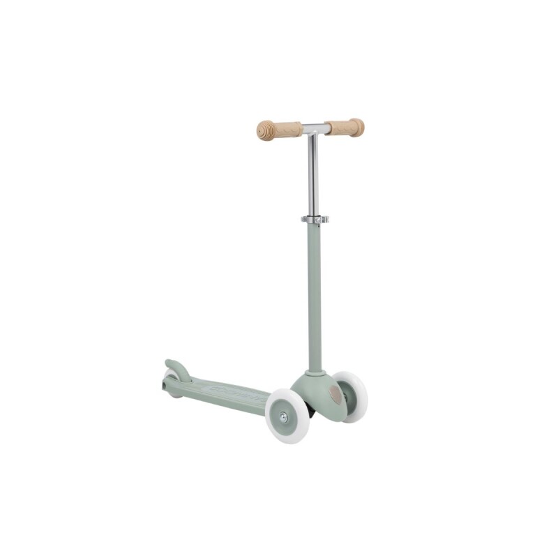 BW-ECO-SCOOTER-CC Monopatín Eco De Tres Ruedas +3 Banwood C/canasto - Clay