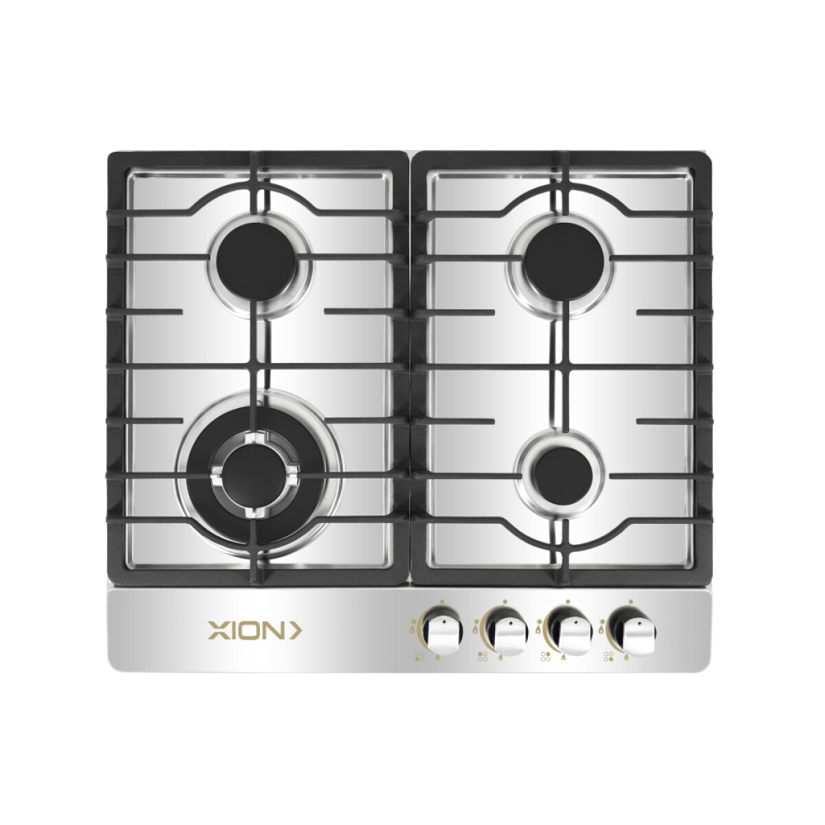 anafe 4 hornallas inox triple corona 