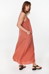Vestido Duck Terracota