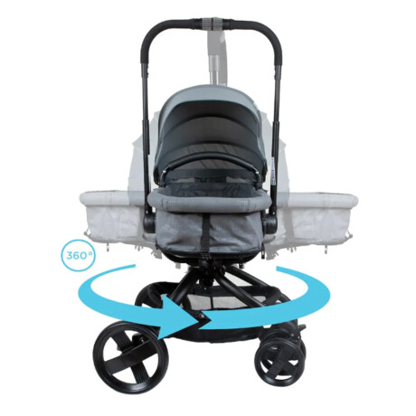 Coche Travel System I-Giro Infanti HA3042 360 Ub GRIS