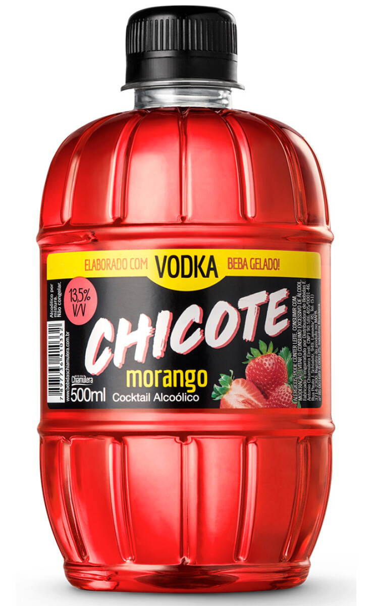 VODKA CHICOTE BOT 500ML FRUTILLA 