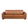 SOFA 100% CUERO - MODELO DOMINI - 4 CUERPOS - MARRON SOFA 100% CUERO - MODELO DOMINI - 4 CUERPOS - MARRON