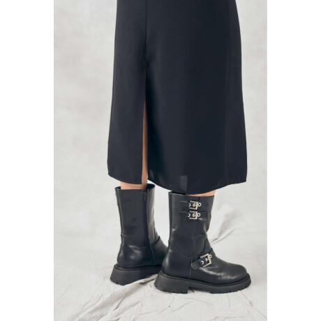 Vestido Slip Negro Negro