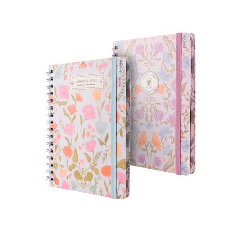 Agenda Mooving Spring 2027 Semanal Con Espiral AGENDA MOOVING SPRING 2027 SEMANAL CON ESPIRAL