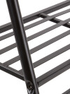 Estantería LUSERNBIE 50x49x110 negro Estantería LUSERNBIE 50x49x110 negro