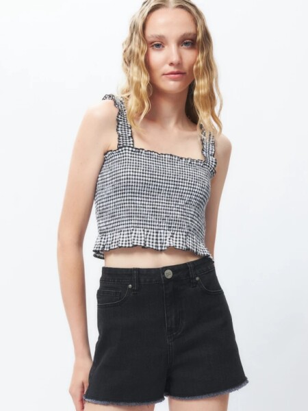 SHORT P.CAKE RIMAS NEGRO