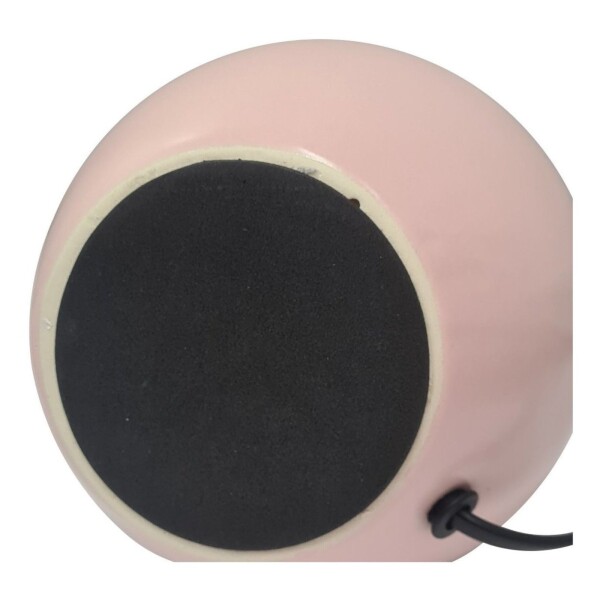 Lampara Portatil Mesa Ceramica Escritorio Luz Calidad Color Variante Rosa